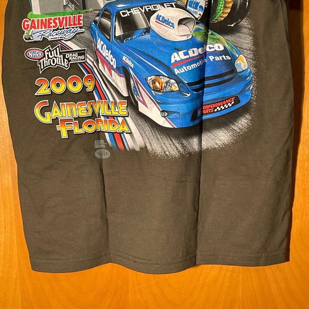 NEW Anvil Shirt Mens Small 40th Annual 2009 NHRA Gator Nationals Drag Racing - Picture 9 of 10